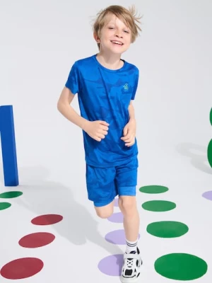 Obrázek produktu Sinsay - Komplet sportowy z szybkoschnącej tkaniny Active - niebieski