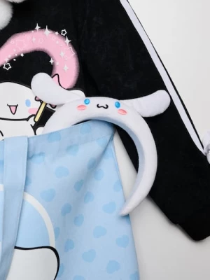 Obrázek produktu Sinsay - Kosmetická čelenka a pásky na zápěstí Cinnamoroll - bílá