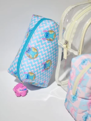 Obrázek produktu Sinsay - Kosmetická taštička Lilo & Stitch - pastelová růžová