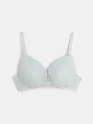 Obrázek produktu Sinsay - Krajková push-up podprsenka - modrá