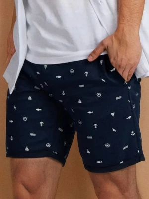 Obrázek produktu Sinsay - Kraťasy - námořnická modrá