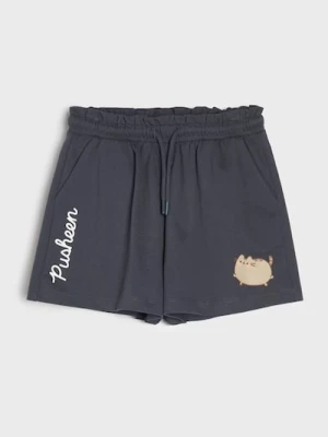 Obrázek produktu Sinsay - Kraťasy paperbag Pusheen the Cat - šedá