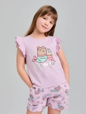 Obrázek produktu Sinsay - Kraťasy Pusheen the Cat - levandulová