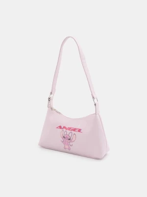 Obrázek produktu Sinsay - Malá kabelka na rameno s řetízkem Stitch - pastelová růžová