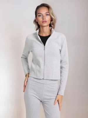 Obrázek produktu Sinsay - Mikina bomber - šedá