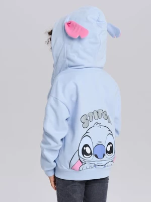 Obrázek produktu Sinsay - Mikina na zip s kapucí Lilo & Stitch - světle modrá