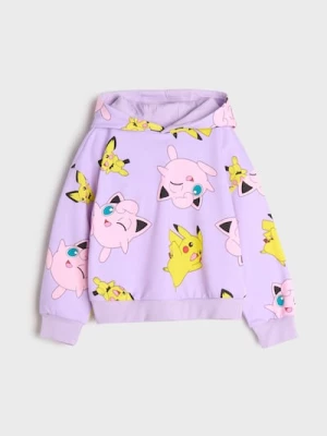 Obrázek produktu Sinsay - Mikina s kapucí Pokémon - levandulová