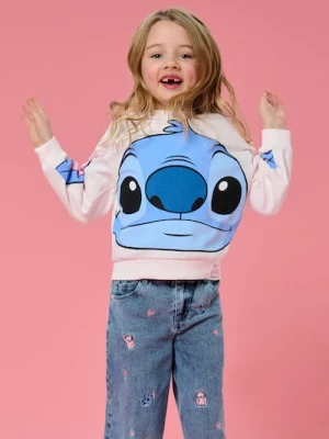 Obrázek produktu Sinsay - Mikina s kulatým výstřihem s potiskem Lilo & Stitch - pastelová růžová