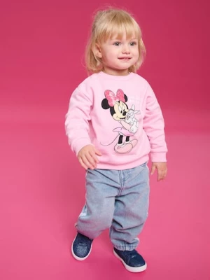 Obrázek produktu Sinsay - Mikina s kulatým výstřihem s potiskem Mickey Mouse - růžová