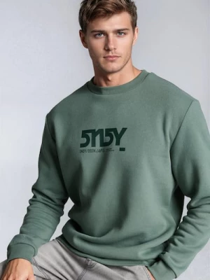 Obrázek produktu Sinsay - Mikina s kulatým výstřihem - zelená