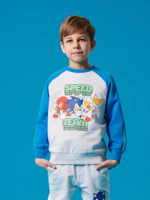 Obrázek produktu Sinsay - Mikina s potiskem Sonic the Hedgehog - mid blue