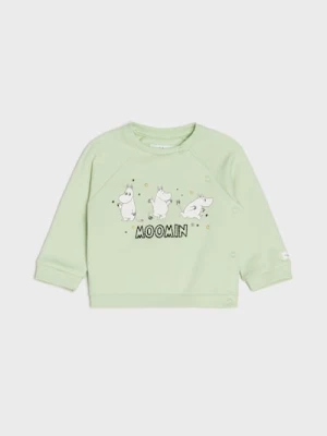Obrázek produktu Sinsay - Mikina The Moomins - mentolová