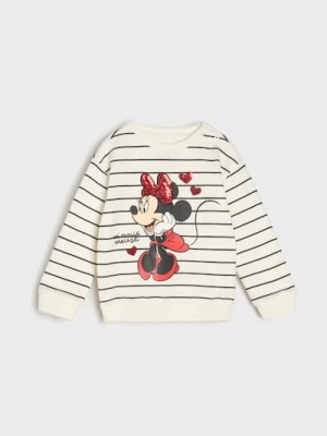 Obrázek produktu Sinsay - Mikina typu crewneck Minnie Mouse - krémová