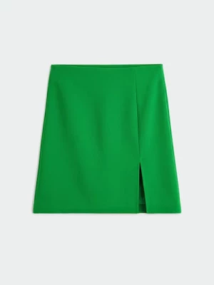 Obrázek produktu Sinsay - Mini sukně s rozparkem - zelená