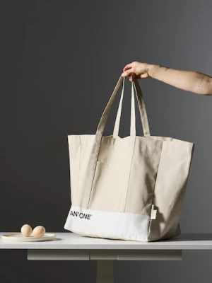 Obrázek produktu Sinsay - Nákupní taška Pantone - krémová