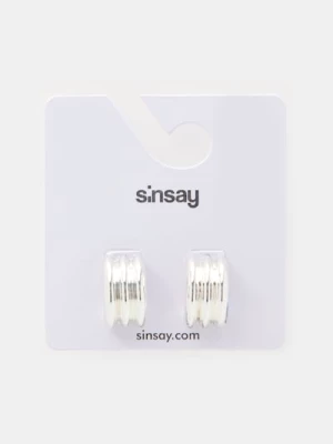 Obrázek produktu Sinsay - Náušnice na puzetu ve stříbrné barvě - sříbrná