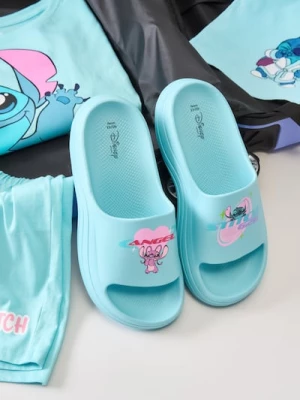 Obrázek produktu Sinsay - Nazouváky s hrubou podrážkou Stitch - zelená