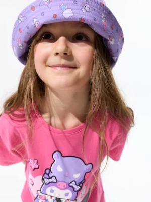 Obrázek produktu Sinsay - Oboustranný bavlněný klobouk Hello Kitty - levandulová