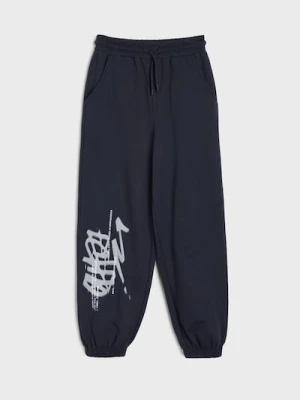 Obrázek produktu Sinsay - Spodnie dresowe oversize jogger - szary