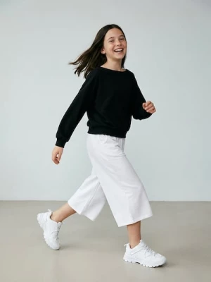 Obrázek produktu Sinsay - Oversize šortky bermudy - bílá