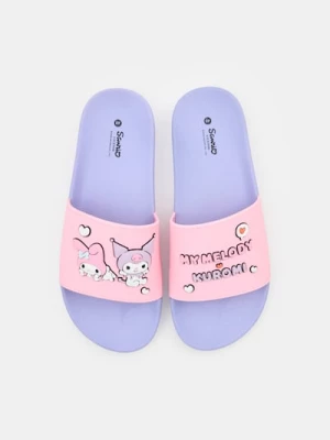 Obrázek produktu Sinsay - Pantofle s 3D aplikacemi Hello Kitty - levandulová