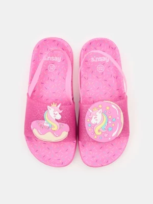 Obrázek produktu Sinsay - Pantofle s 3D prvky - fuchsiová