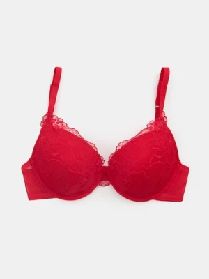 Obrázek produktu Sinsay - Podprsenka Extra Push-Up s krajkou - červená