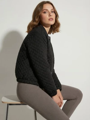 Obrázek produktu Sinsay - Prošívaná bomber bunda - černá