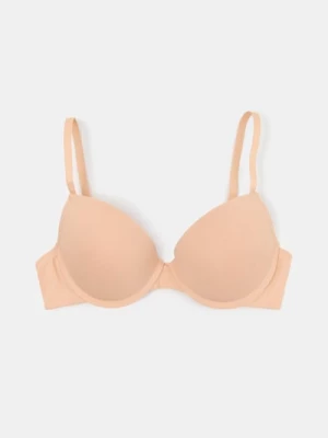 Obrázek produktu Sinsay - Push-up podprsenka s kosticemi - béžová