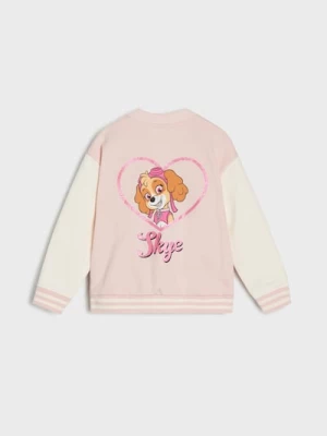 Obrázek produktu Sinsay - Rozepínací bomber mikina s potiskem na zádech PAW Patrol - růžová