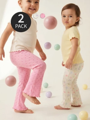 Obrázek produktu Sinsay - Rozšířené legíny 2 pack - krémová