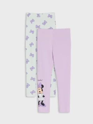 Obrázek produktu Sinsay - Sada 2 legín Minnie Mouse - levandulová