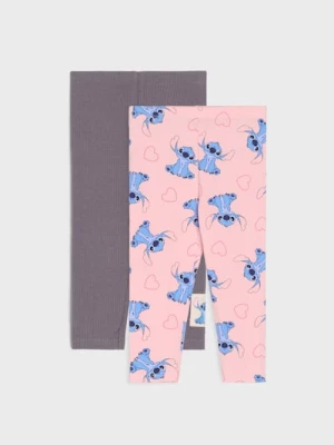 Obrázek produktu Sinsay - Sada 2 legín Stitch - růžová