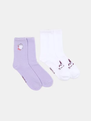 Obrázek produktu Sinsay - Sada 2 párů ponožek Pusheen The Cat - vícebarevná