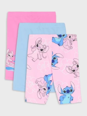 Obrázek produktu Sinsay - Sada 3 legín Stitch - vícebarevná