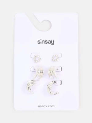 Obrázek produktu Sinsay - Sada 3 párů náušnic - sříbrná