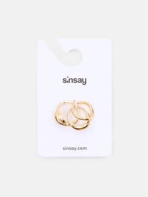 Obrázek produktu Sinsay - Sada 3 prstenů - zlatá