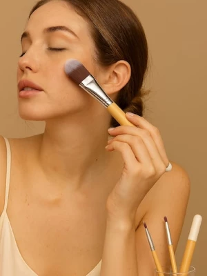 Obrázek produktu Sinsay - Sada 5 štětců na make-up - béžová