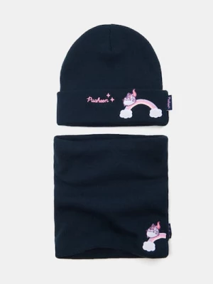 Obrázek produktu Sinsay - Sada: Čepice a nákrčník Pusheen the Cat - námořnická modrá