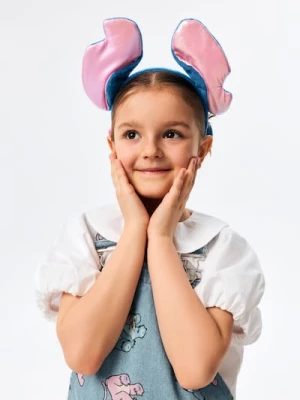 Obrázek produktu Sinsay - Sada do vlasů – 2 gumičky a čelenka s ušima Stitch - vícebarevná
