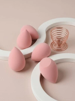Obrázek produktu Sinsay - Sada houbiček na make-up s podstavcem - korálová