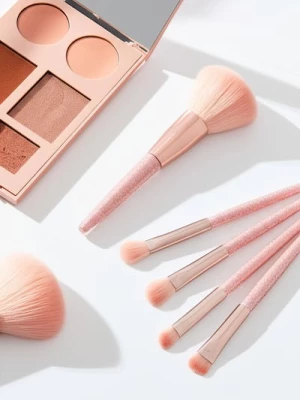 Obrázek produktu Sinsay - Sada štětců na make-up 6 pack - pastelová růžová