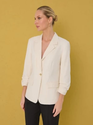 Obrázek produktu Sinsay - Sako s příměsí lnu - béžová