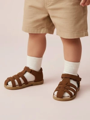 Obrázek produktu Sinsay - Sandály na suchý zip - hnědá