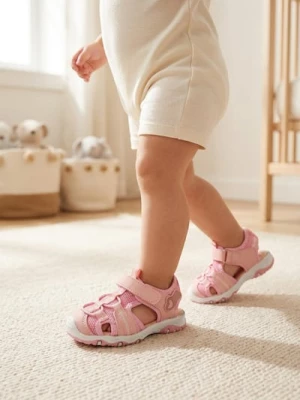 Obrázek produktu Sinsay - Sandály na suchý zip - růžová