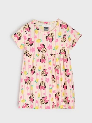 Obrázek produktu Sinsay - Šaty babydoll Minnie Mouse - krémová