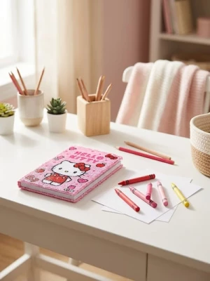 Obrázek produktu Sinsay - Sešity s flitry Hello Kitty - růžová