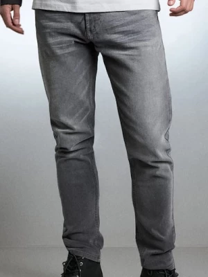 Obrázek produktu Sinsay - Slim fit džíny s efektem praní - šedá
