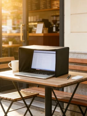 Obrázek produktu Sinsay - Sluneční clona na notebook - černá