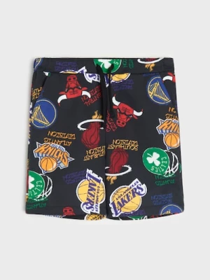 Obrázek produktu Sinsay - Szorty z bawełną NBA - czarny